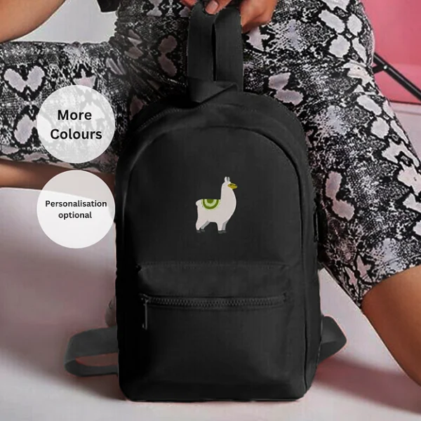 Embroidered Alpaca Rucksack
