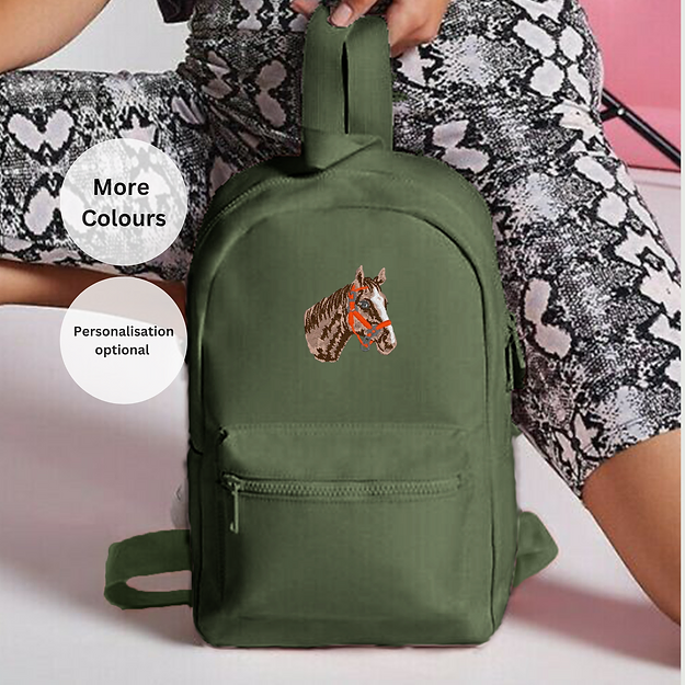horse mini backpack The - Mon Ami friends turned into plush backpacks The Horse Mini Backpack -