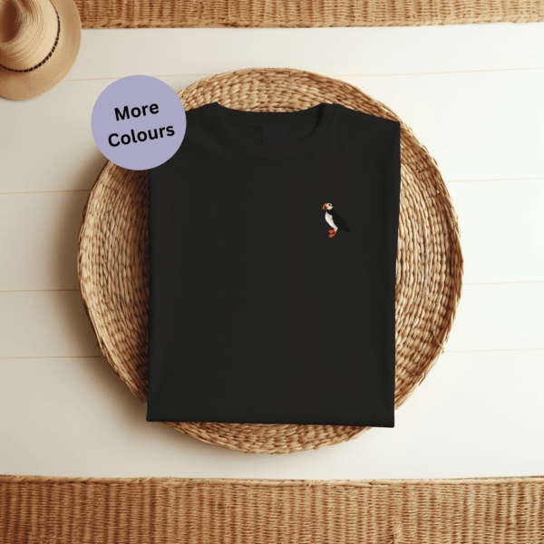 Puffin Embroidered T-shirt
