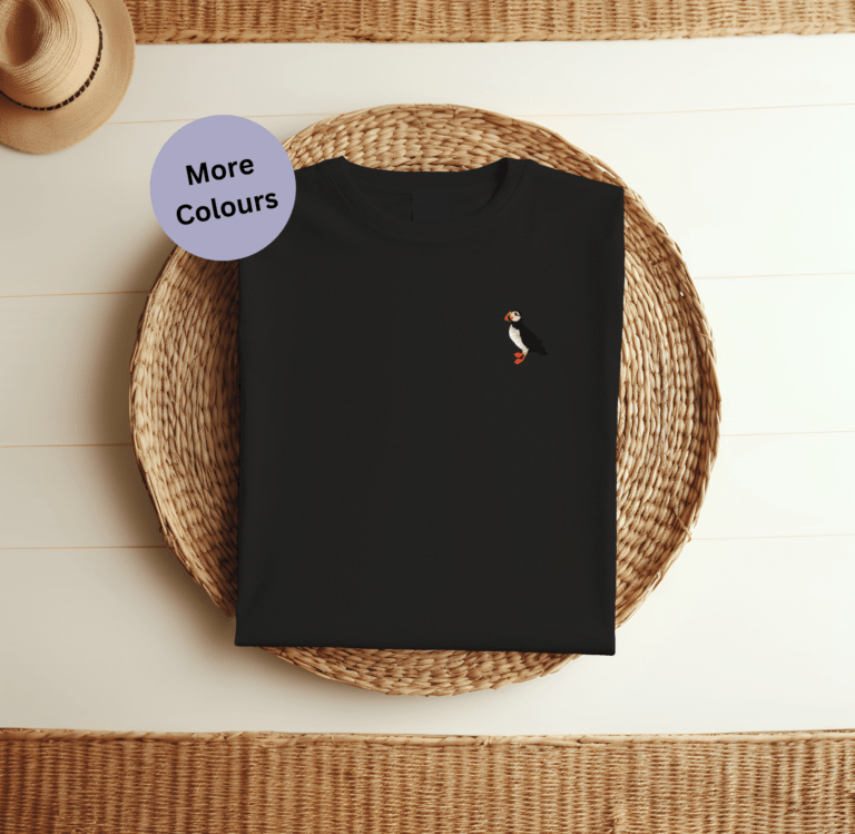 Puffin Embroidered T-shirt