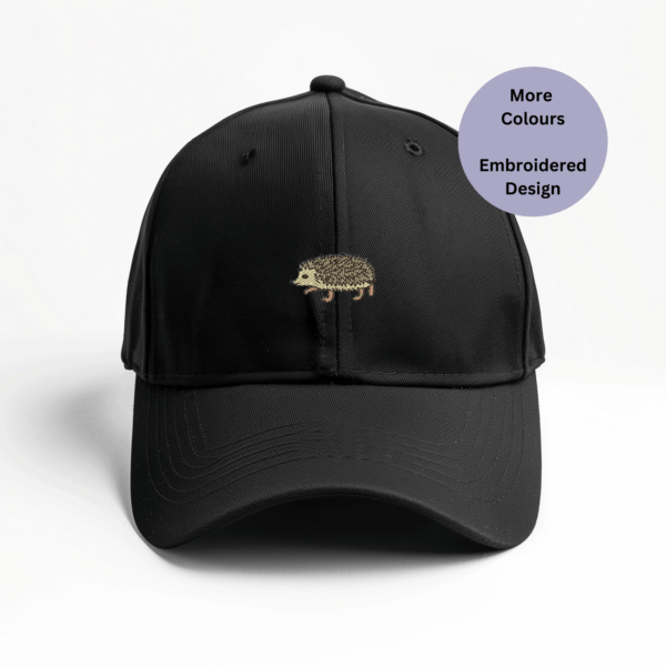 Hedgehog Cap embroidered