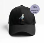 Seagull embroidered cap, Seagull Embroidered Baseball Cap