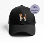 Beagle embroidered cap