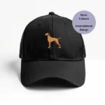 Embroidered Vizsla Baseball Cap, perfect for dog lovers and fans of this loyal and energetic breed.