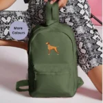 Vizsla Dog Embroidered Rucksack