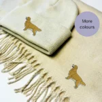 Golden Retriever Scarf and Hat