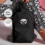Pug mini backpack