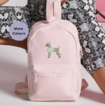 Poodle mini backpack
