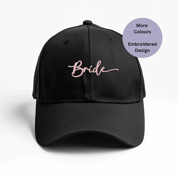 Bride Embroidered Cap, Bride Baseball Cap, Wedding Accessories, Hen Do Cap, Bride-to-Be Gift, Bridal Party Accessories, Stylish Bride Hat, Custom Embroidered Cap, Wedding Day Hat, Bride Glam Accessories, Bridal Shower Gift, Unisex Bride Cap, Personalized Bride Hat, Chic Wedding Accessories, Bride Statement Cap, Bride Outfit Add-On, Bachelorette Party Cap, Elegant Bride Hat, Bridal Fashion Accessories, Custom Wedding Cap, Bride Gift Idea, Bride-to-Be Essentials, Unique Bridal Accessories.