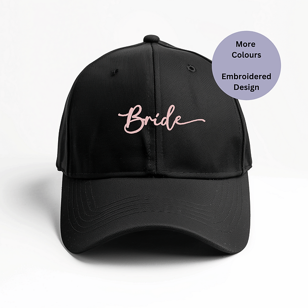 Bride Embroidered Cap, Bride Baseball Cap, Wedding Accessories, Hen Do Cap, Bride-to-Be Gift, Bridal Party Accessories, Stylish Bride Hat, Custom Embroidered Cap, Wedding Day Hat, Bride Glam Accessories, Bridal Shower Gift, Unisex Bride Cap, Personalized Bride Hat, Chic Wedding Accessories, Bride Statement Cap, Bride Outfit Add-On, Bachelorette Party Cap, Elegant Bride Hat, Bridal Fashion Accessories, Custom Wedding Cap, Bride Gift Idea, Bride-to-Be Essentials, Unique Bridal Accessories.