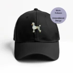 Poodle Embroidered Cap