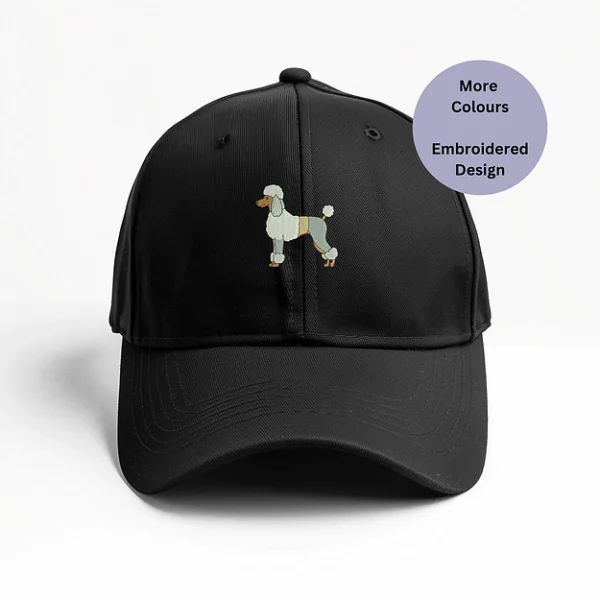 Poodle Embroidered Cap