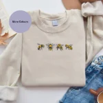 Bee Embroidered Sweatshirt