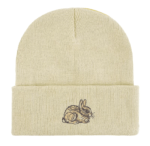 Rabbit beanie hat