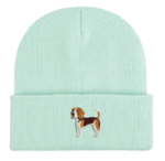 Beagle Embroidered Beanie Hat