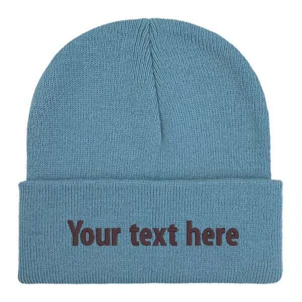 Add your text beanie hats