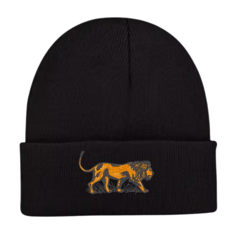 Lion beanie hat