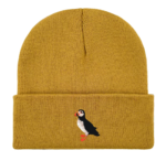 Puffin Embroidered Beanie