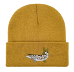 Pike Fish Embroidered Beanie Hat