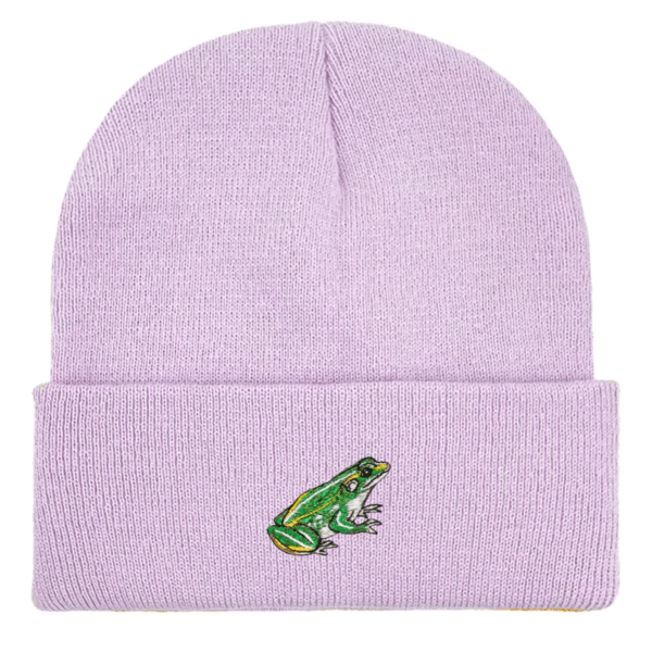 Frog beanie hat