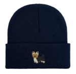 Yorkshire Terrier Embroidered Beanie Ha