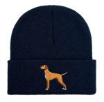 Vizsla Embroidered Beanie Hat