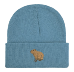 Capybara Beanie, Embroidered Beanie, Animal Lover Gift, Capybara Embroidery, Nature-Inspired Hat, Unique Winter Hat, Cozy Beanie, Capybara Design Hat, Custom Embroidered Beanie, Stylish Winter Hat, Capybara Lover Gift, Warm Winter Accessory, Handmade Beanie Hat, Thoughtful Gift Idea, Woodland Animal Hat, Animal Embroidered Hat, Unisex Winter Hat, Handmade Accessories, One-of-a-Kind Hat, Nature Lover Gift.