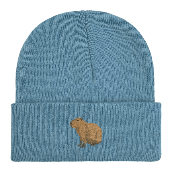 Capybara Beanie, Embroidered Beanie, Animal Lover Gift, Capybara Embroidery, Nature-Inspired Hat, Unique Winter Hat, Cozy Beanie, Capybara Design Hat, Custom Embroidered Beanie, Stylish Winter Hat, Capybara Lover Gift, Warm Winter Accessory, Handmade Beanie Hat, Thoughtful Gift Idea, Woodland Animal Hat, Animal Embroidered Hat, Unisex Winter Hat, Handmade Accessories, One-of-a-Kind Hat, Nature Lover Gift.