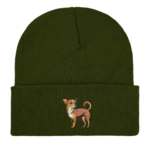 Chihuahua Embroidered Beanie Hat