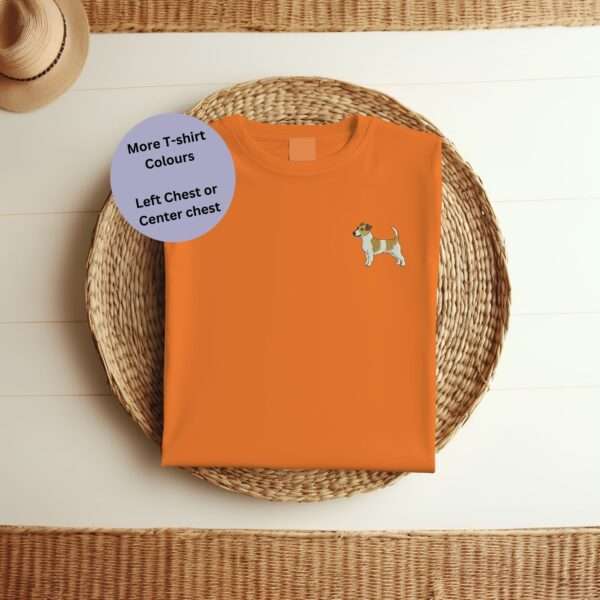 Jack Russell Embroidered T-shirt