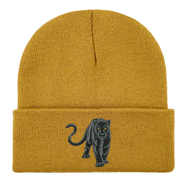 Black Panther Beanie, Embroidered Beanie, Wildlife Lover Gift, Black Panther Embroidery, Animal-Inspired Hat, Cozy Winter Hat, Unique Winter Accessory, Unisex Beanie, Nature-Inspired Beanie, Black Panther Design Hat, Custom Embroidered Beanie, Stylish Winter Hat, Thoughtful Gift Idea, Animal Lover Accessory, Warm Winter Hat, Handmade Beanie, Wildlife Enthusiast Gift, One-of-a-Kind Hat, Winter Fashion Accessories, Panther Lover Gift.