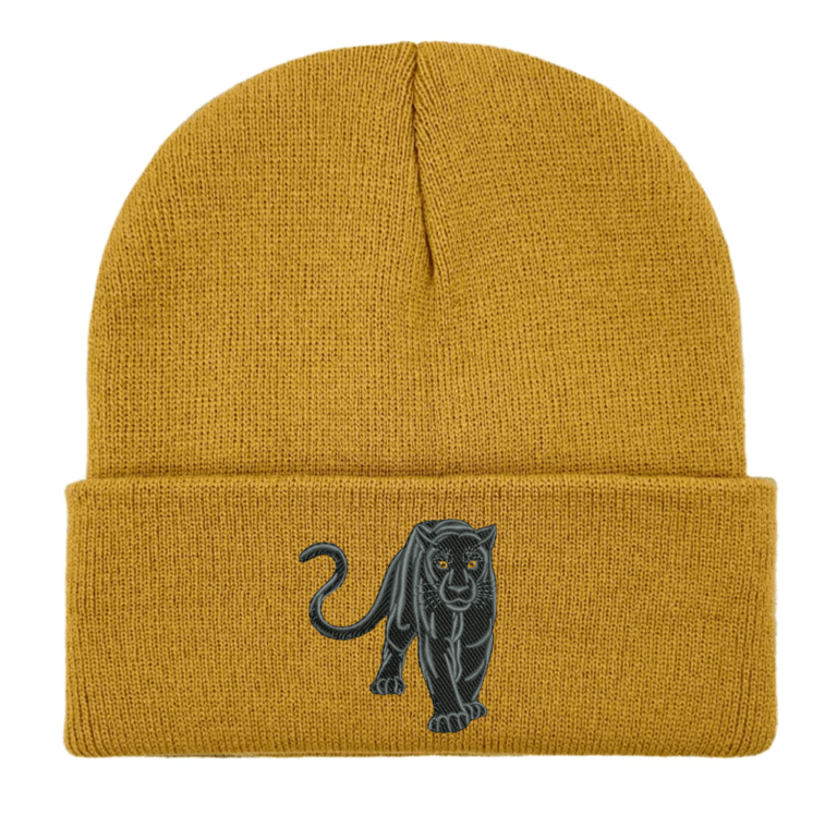 Black Panther Beanie, Embroidered Beanie, Wildlife Lover Gift, Black Panther Embroidery, Animal-Inspired Hat, Cozy Winter Hat, Unique Winter Accessory, Unisex Beanie, Nature-Inspired Beanie, Black Panther Design Hat, Custom Embroidered Beanie, Stylish Winter Hat, Thoughtful Gift Idea, Animal Lover Accessory, Warm Winter Hat, Handmade Beanie, Wildlife Enthusiast Gift, One-of-a-Kind Hat, Winter Fashion Accessories, Panther Lover Gift.