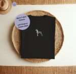 Great Dane Embroidered T-Shirt – Unisex dog lover apparel featuring a beautifully embroidered Great Dane design. Perfect gift for pet owners and dog enthusiasts.