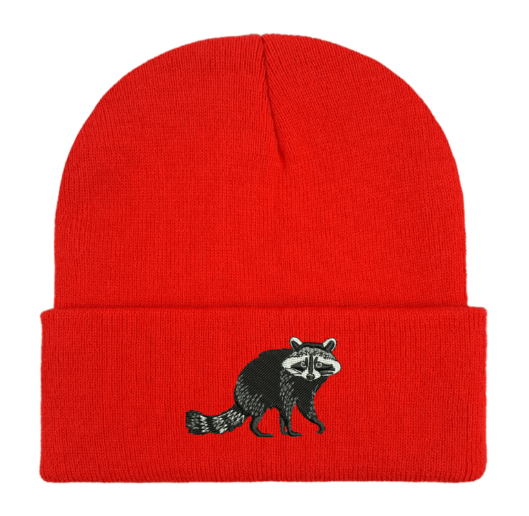Racoon Beanie hat