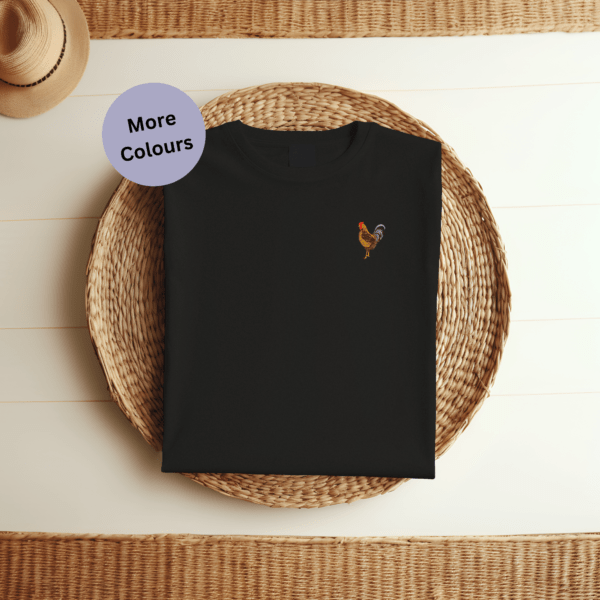 Chicken Embroidered T-Shirt