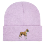 Boxer Dog beanie hat