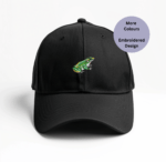 Frog Baseball Cap, Embroidered Cap, Frog Lover Gift, Unisex Cap, Nature-Inspired Hat, Amphibian-Themed Cap, Stylish Everyday Hat, 100% Cotton Drill Cap, Lightweight Cap, Adjustable Fit Hat, Playful Accessories, Outdoor Adventure Cap, Trendy Headwear, Unique Frog Gift, Frog Enthusiast Hat