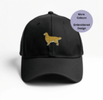 Golden Retriever Baseball Cap, Embroidered Cap, Dog Lover Gift, Dog Walking Hat, Golden Retriever Accessories, Unisex Cap, Stylish Everyday Hat, Pet-Themed Cap, Dog Enthusiast Gift, Adjustable Fit Hat, Unique Dog Lover Gift, Birthday Gift Idea, Holiday Gift Idea, Trendy Headwear, Outdoor Adventure Cap