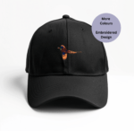Pheasant Embroidered Cap