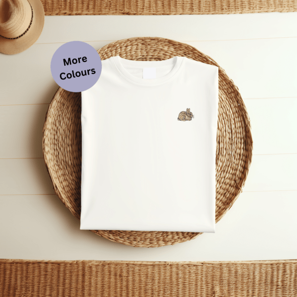 Rabbit Embroidered T-shirt
